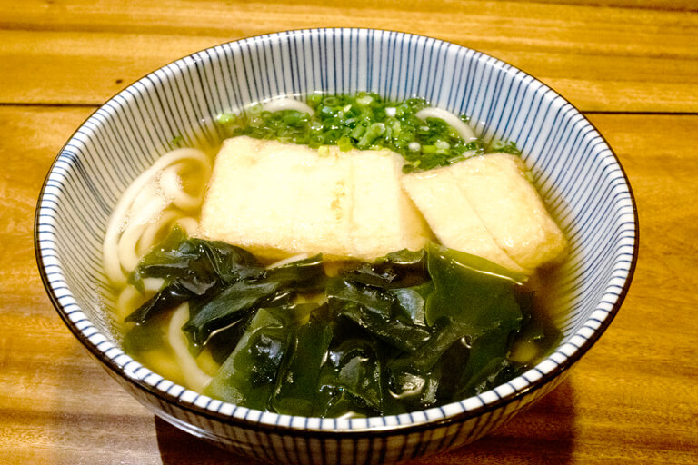 うどん一喜　メニュー
はま天うどん